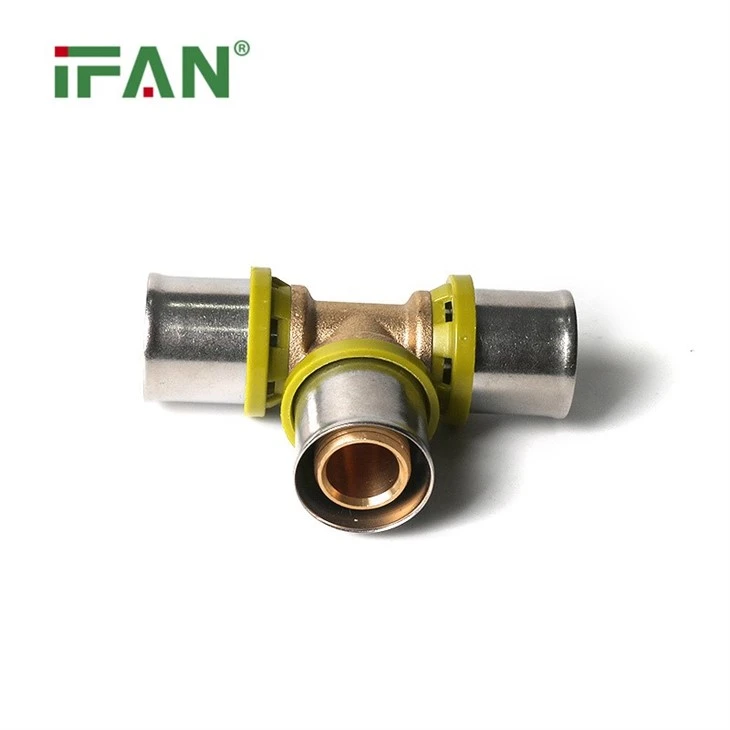 Yellow PEX Press Fittings