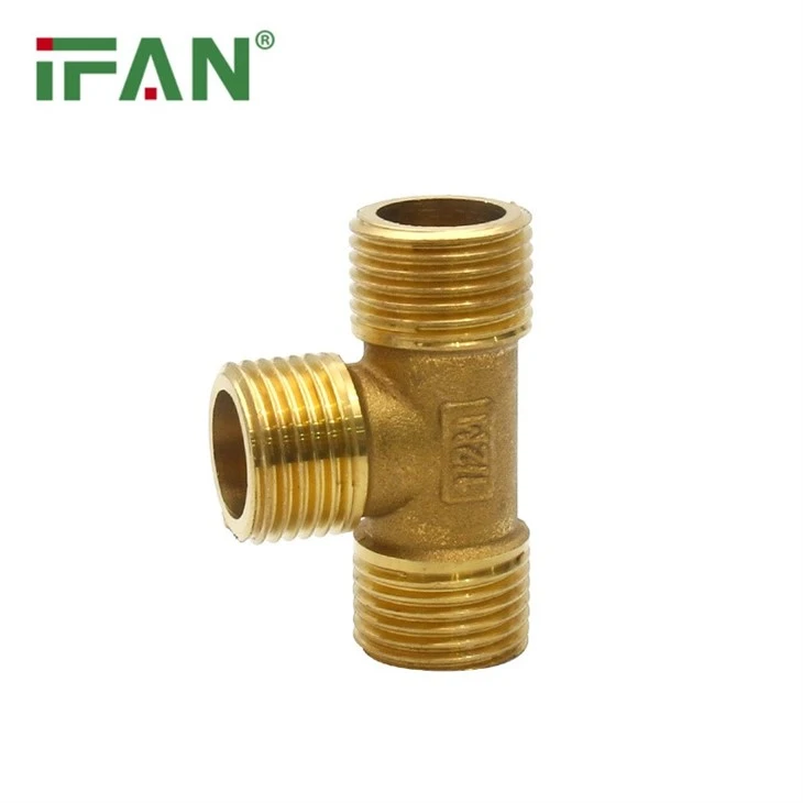 Brass Male Thread Tee